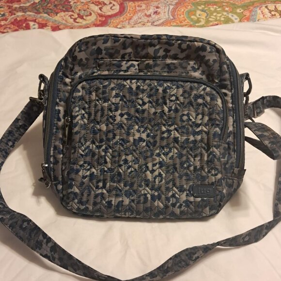 LUG RANGER CROSSBODY BAG DARK LEOPARD PRINT - Picture 1 of 4